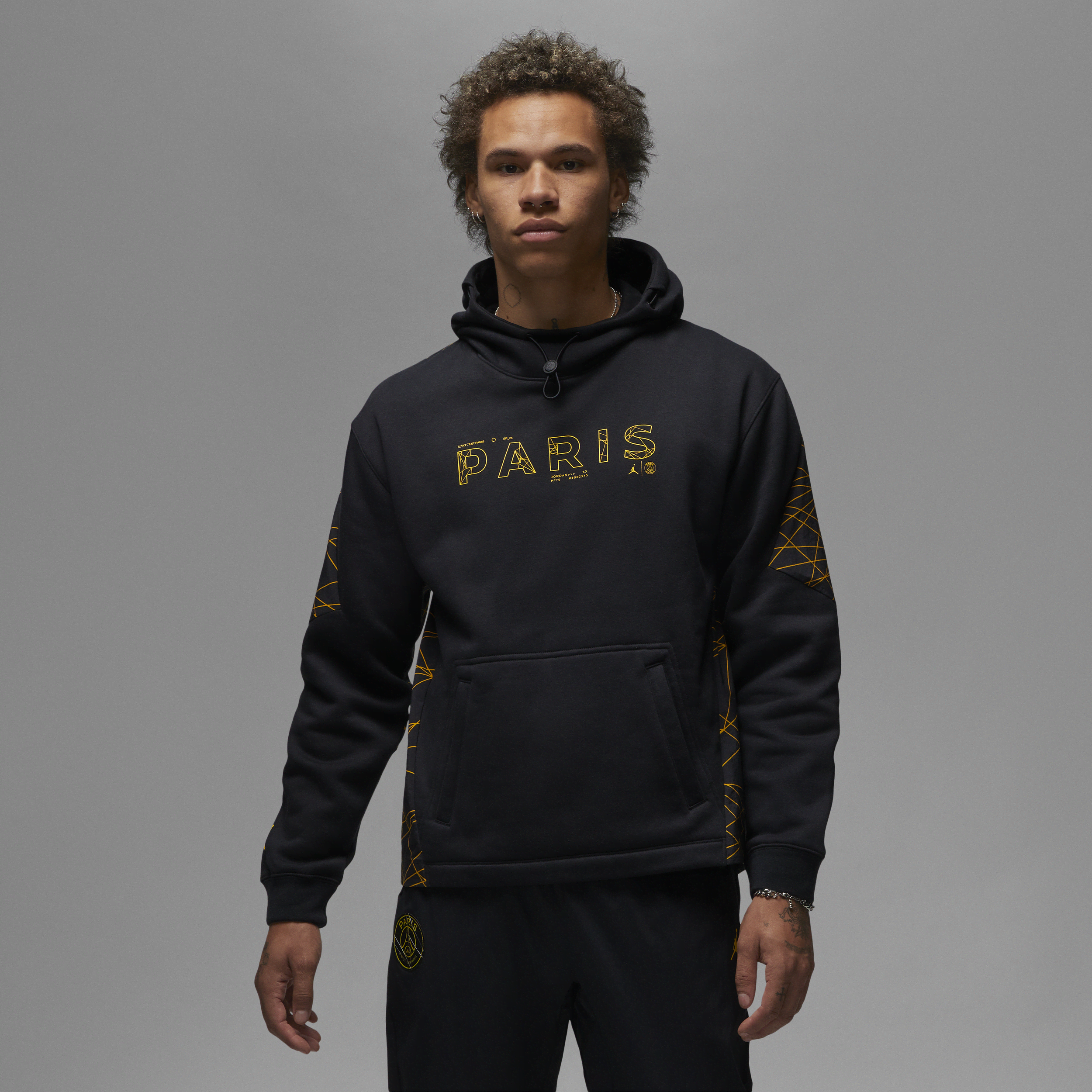 Shop Paris Saint Germain Men s Fleece Hoodie Nike UAE