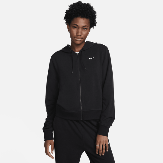 Shop Dri FIT One Women Full Zip French Terry Hoodie Nike UAE