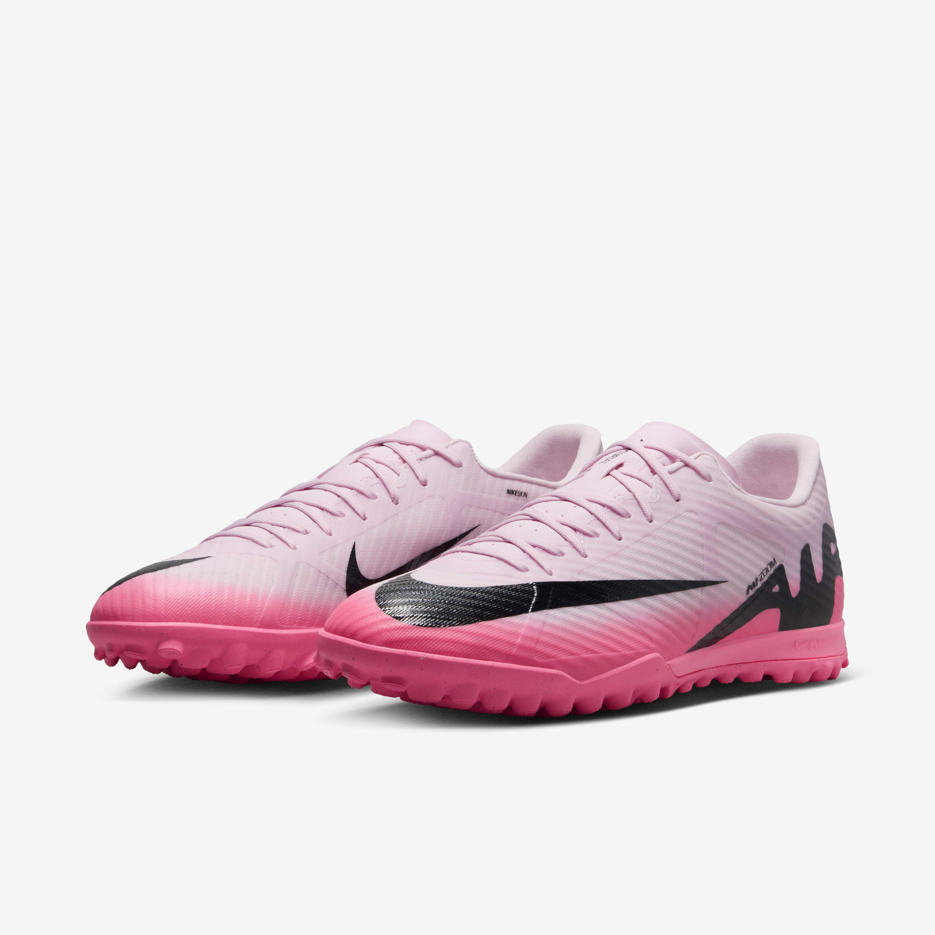 Buy Nike Mercurial Vapor 15 Academy Turf Low Top Football Shoes Pink Foam Black Nike UAE Official