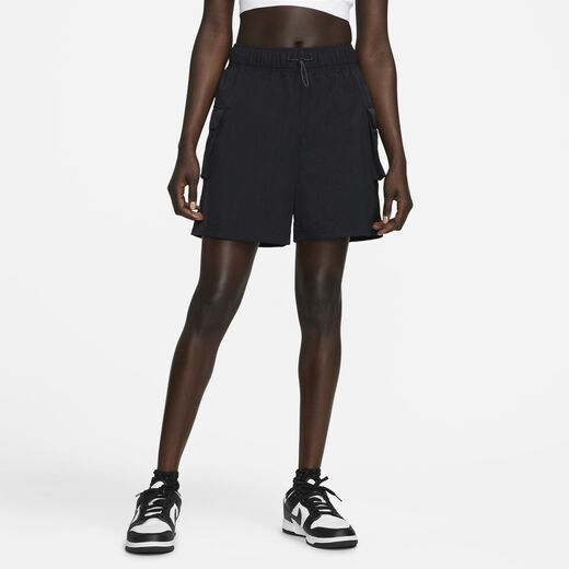 Shorts-Nike, Nike Sportswear Essential, Women's Woven High-Waisted Shorts Shorts-Nike, Nike Sportswear Essential, Women's Woven High-Waisted Shorts