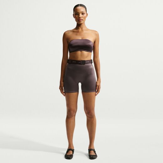 NikeSKIMS Shine-Nike, NikeSKIMS Satin Shine, Women's High-Waisted 12.5cm (approx.) Biker Shorts