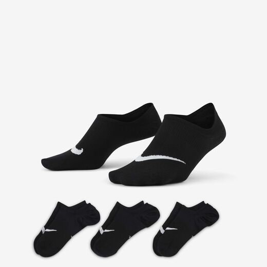 Socks-Nike, Nike Everyday Plus Lightweight, Women's Training Footie Socks (3 Pairs)