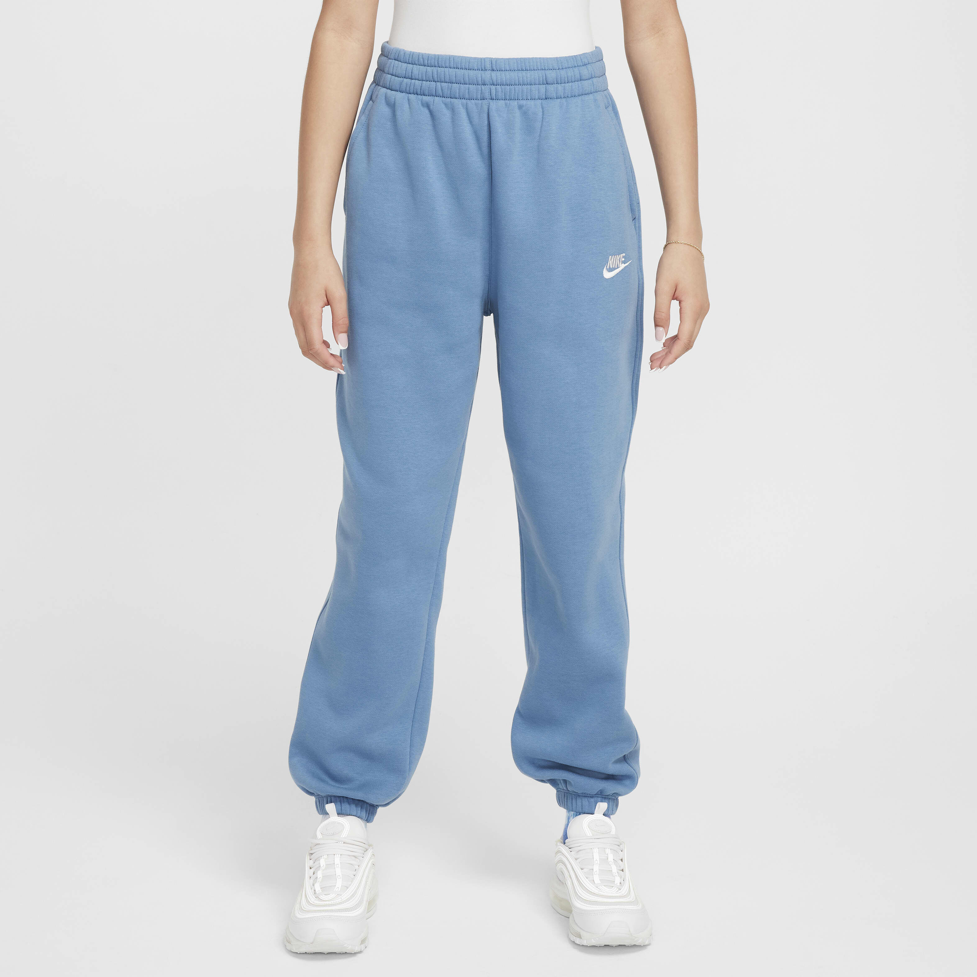 Buy Nike Sportswear Club Fleece Older Kids Loose Trousers Nike UAE Official