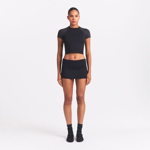 Skirts & Dresses-Nike, NikeSKIMS Airy, Women's Fold-Over Waistband Skort