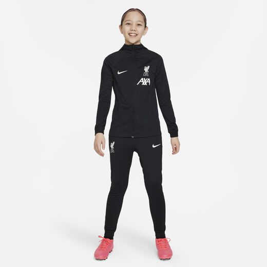 Tracksuit-Nike, Liverpool F.C. Strike, Older Kids' Nike Dri-FIT Hooded Football Tracksuit