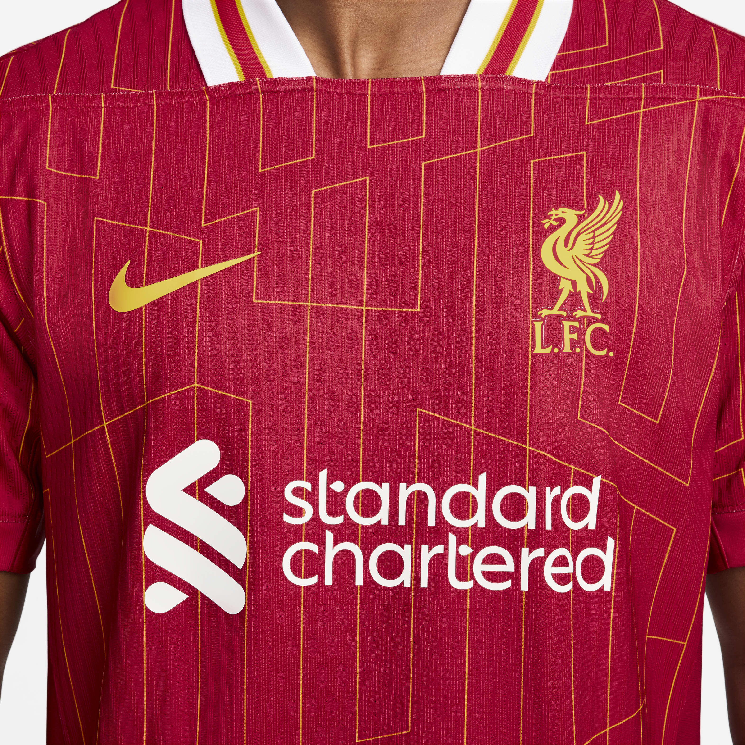 Buy Liverpool F.C. 2024 25 Match Home Men s Nike Dri FIT ADV Football Authentic Shirt Nike UAE Official