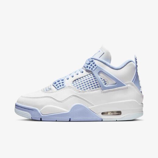 Women's Lifestyle Shoes-JRDN, Air Jordan 4 Retro 'Aluminum', Women's Shoes