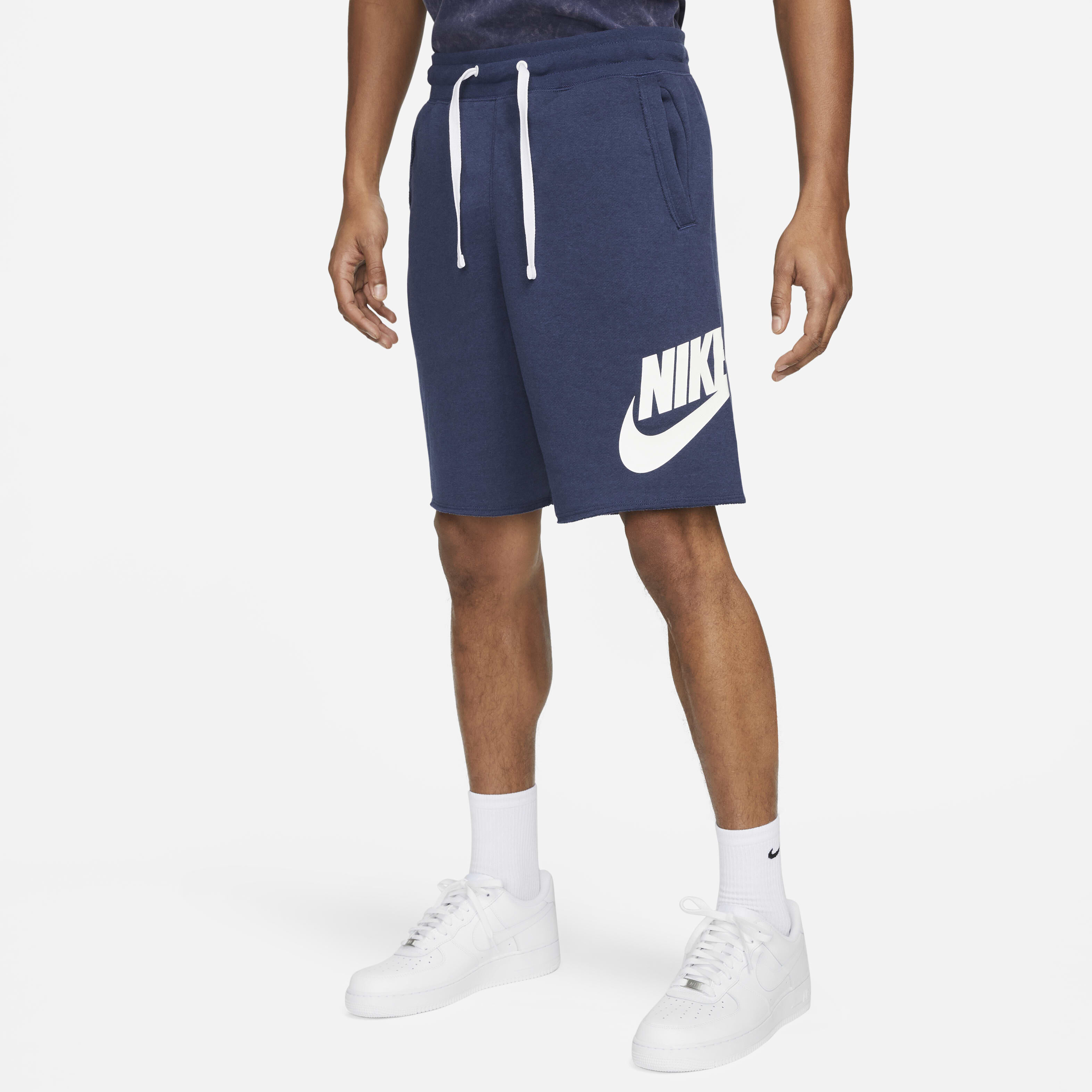 Nike men's aw77 french terry alumni shorts outlet