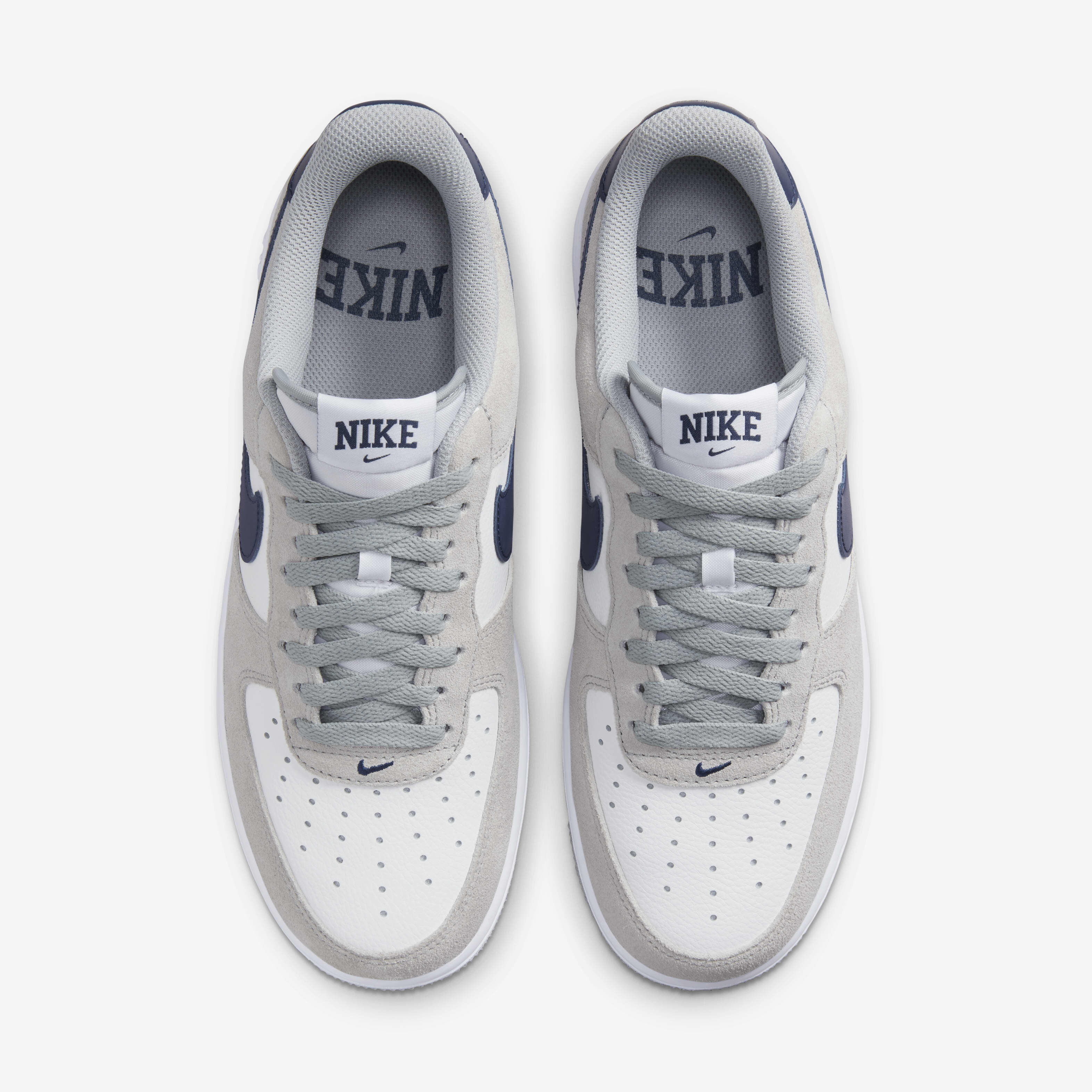 Navy suede air force 1 top