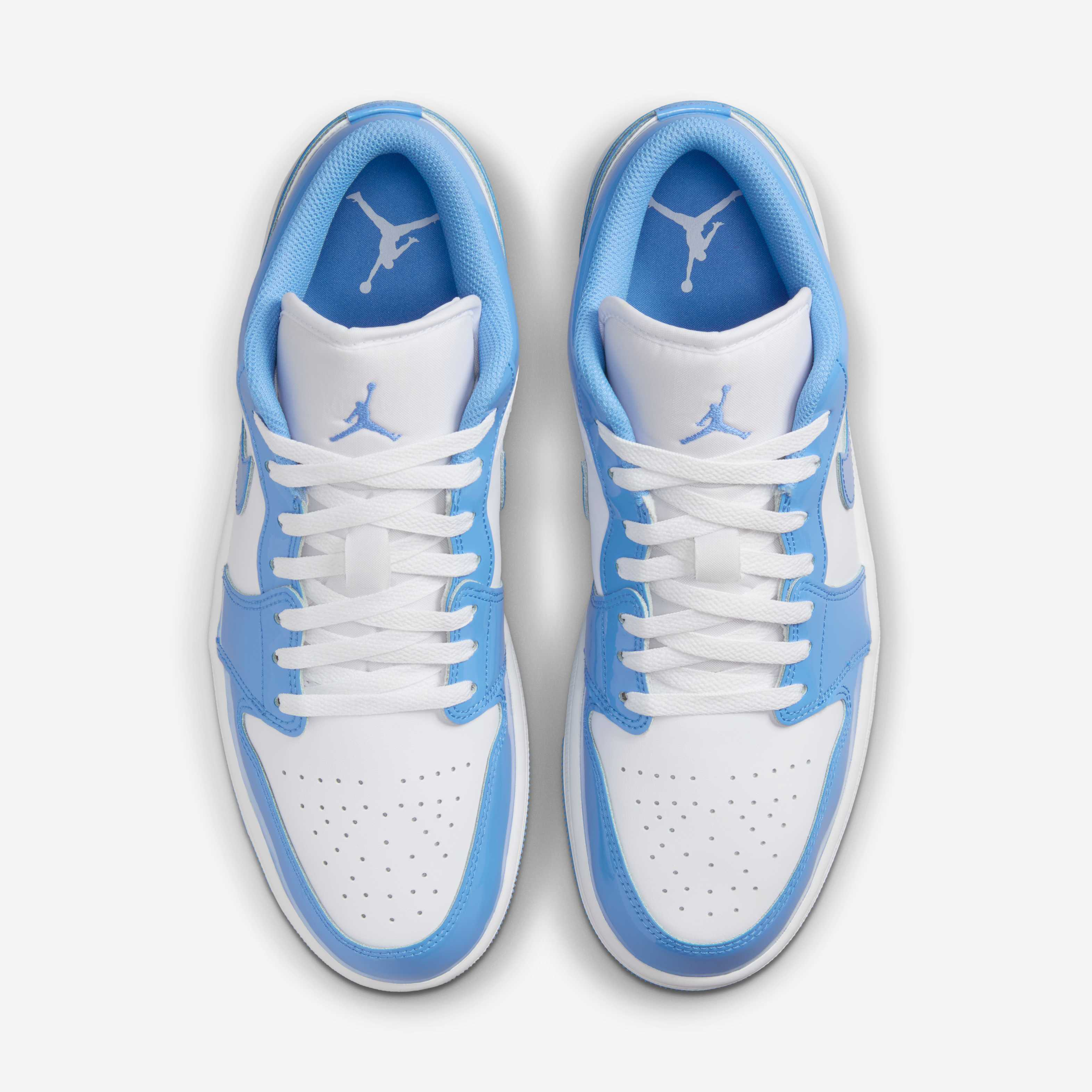 light blue & white 1s