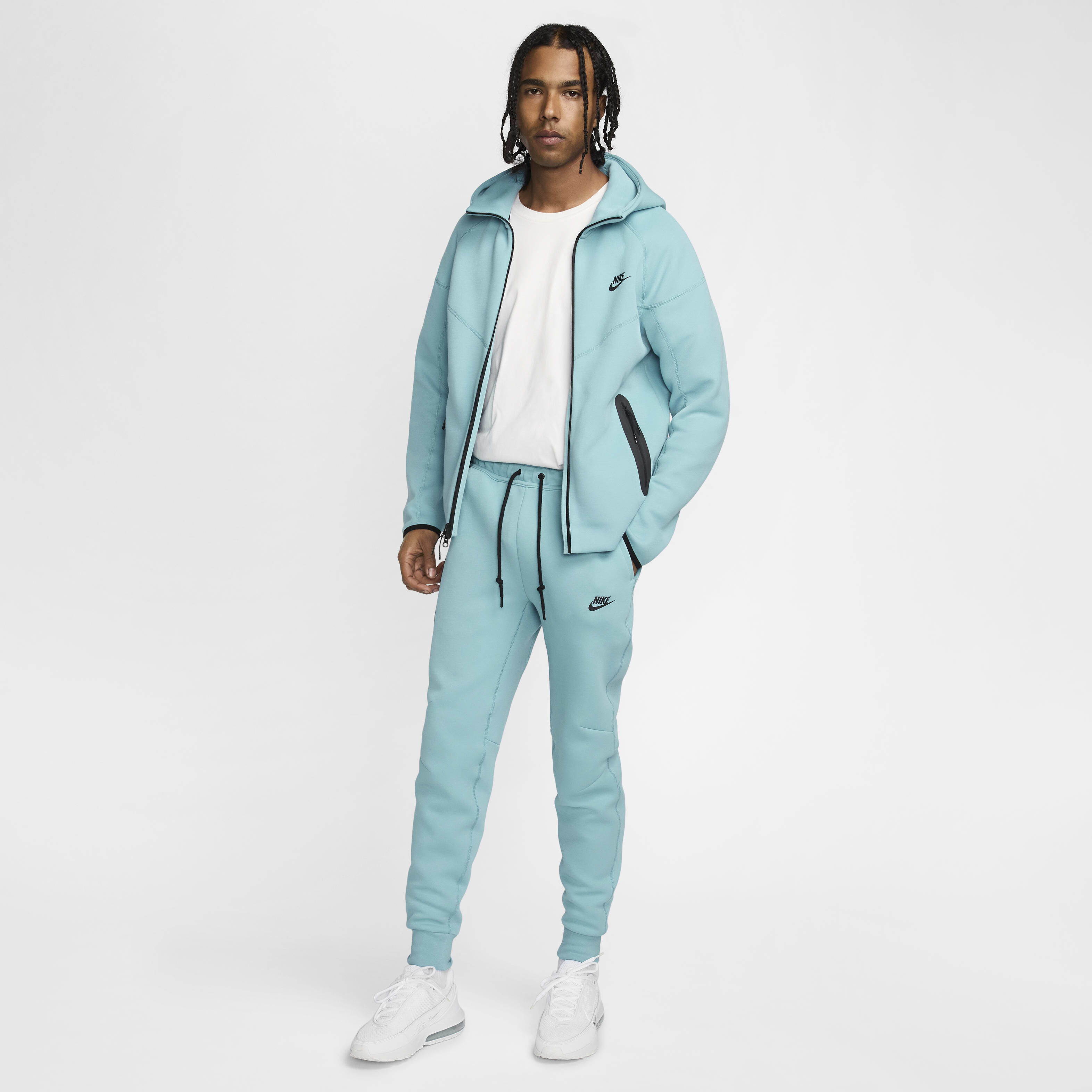 Nike colour block joggers pastel clearance