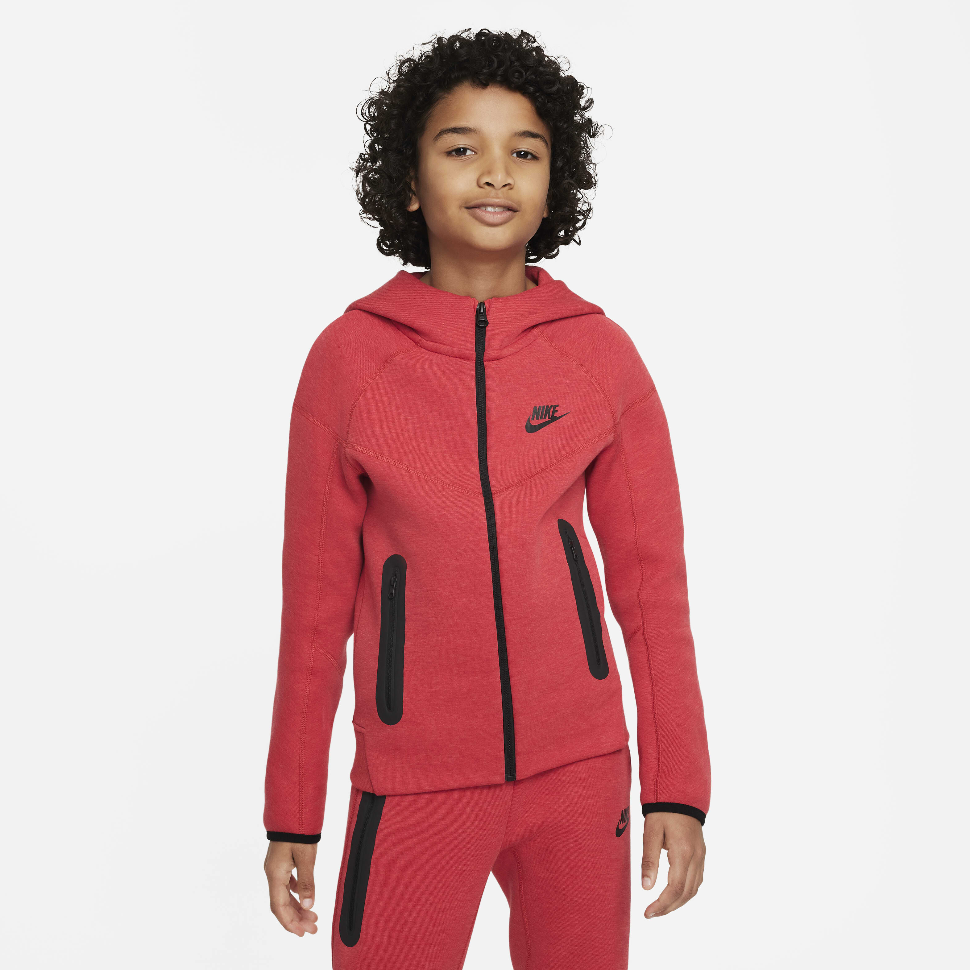 Youth nike tech fleece top
