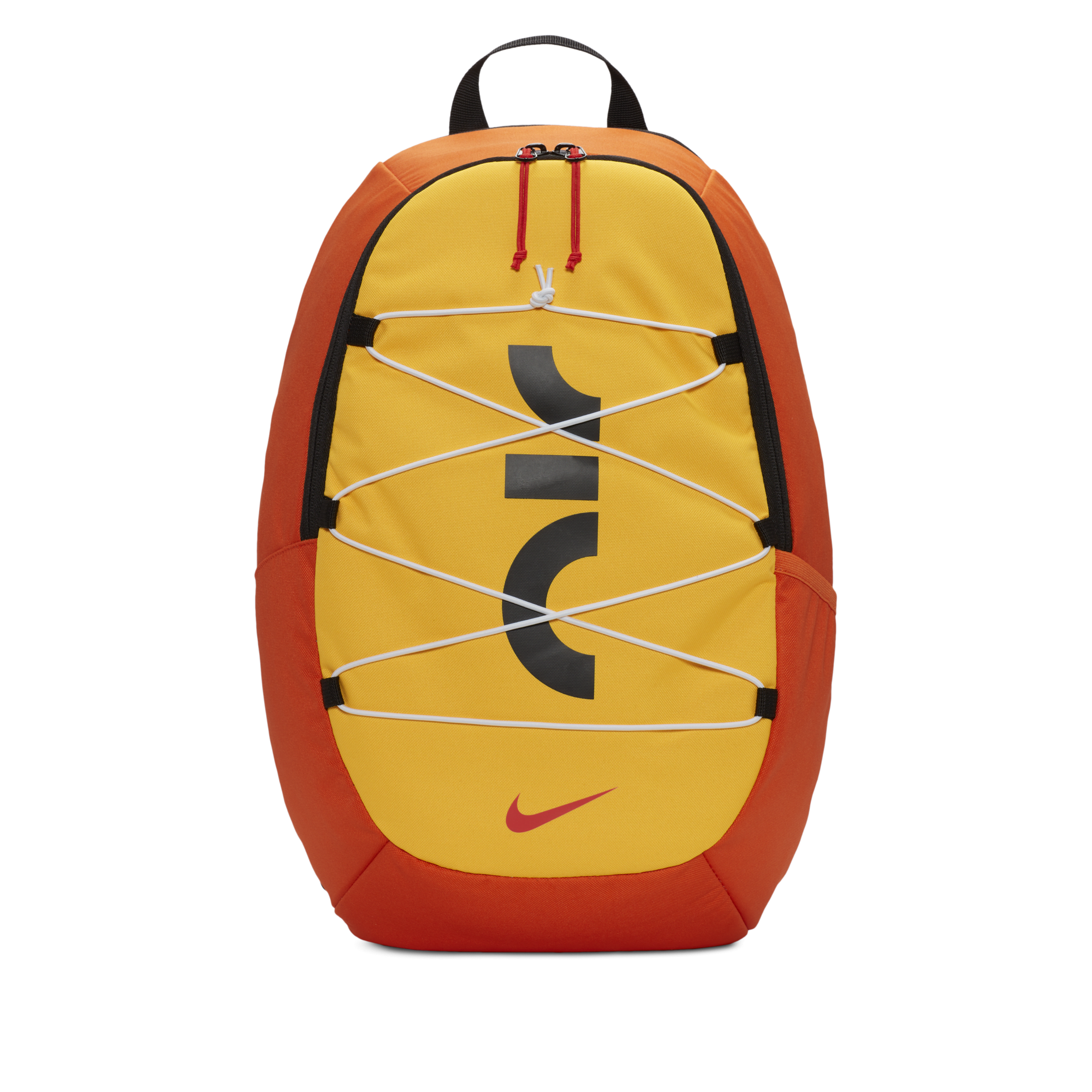 Orange and best sale black nike backpack