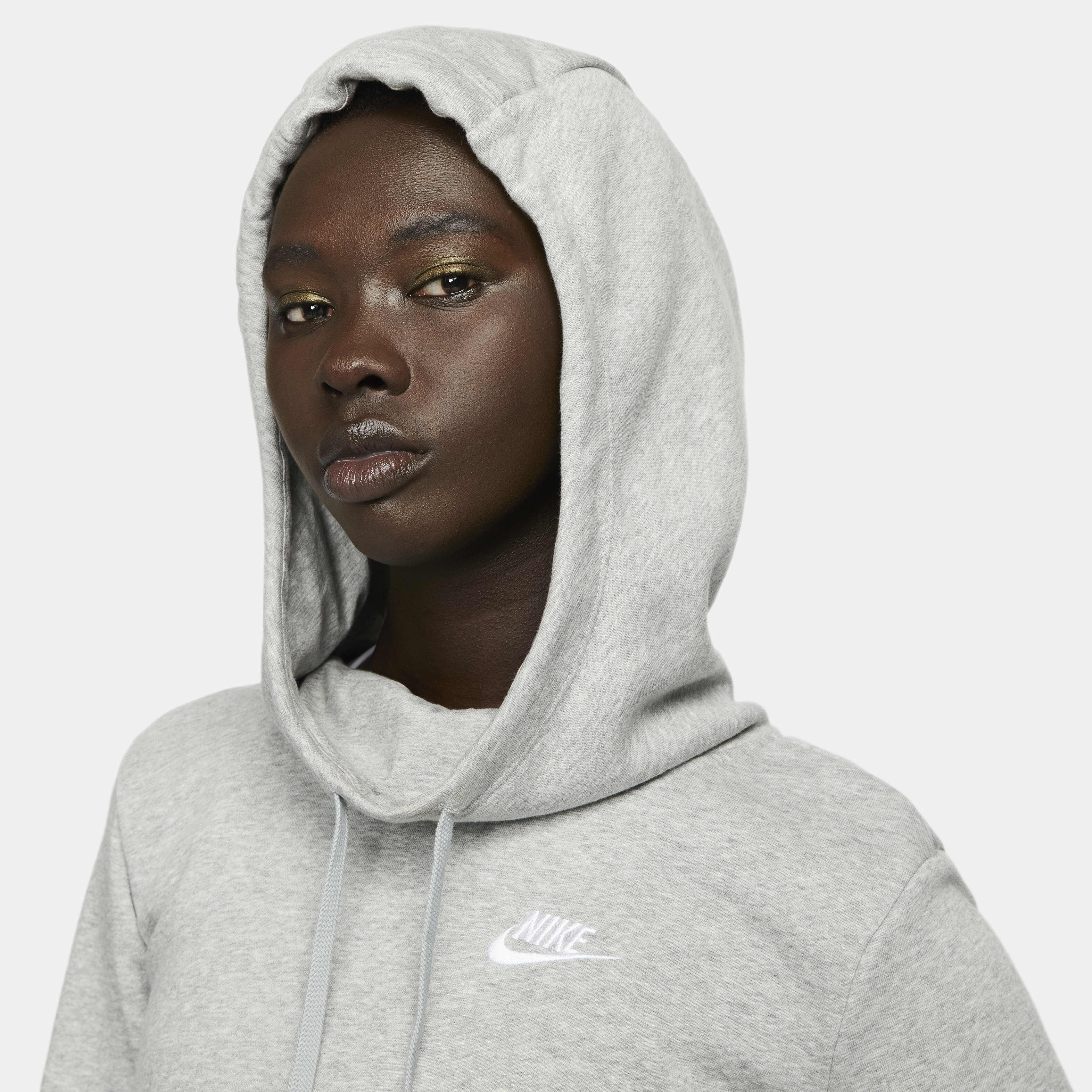 Buy Nike Sportswear Club Fleece Women s Funnel Neck Hoodie Nike UAE Official
