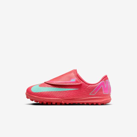 Kids' Football Turf Shoes-Nike, Nike Jr. Mercurial Vapor 16 Club, Younger Kids' Turf Low-Top Football Shoes