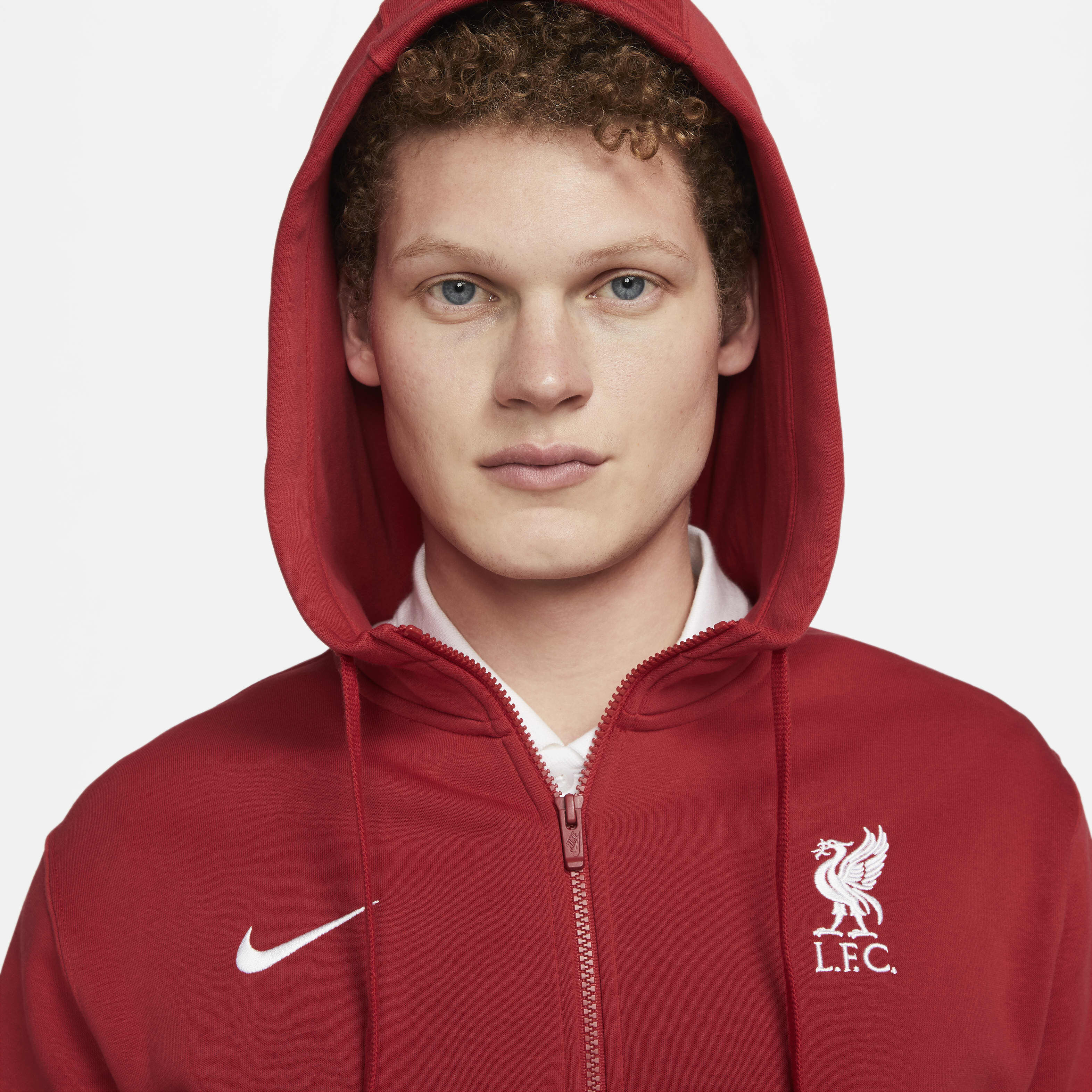 Buy Liverpool F.C. Club Fleece Men s Nike Full Zip Hoodie Nike UAE Official