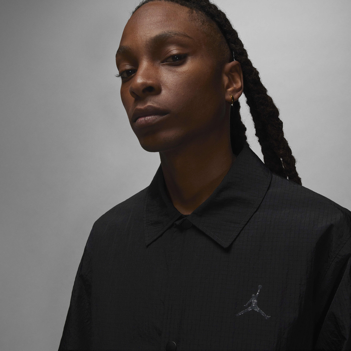 Buy Jordan Essentials Men's Coaches Jacket Black/Anthracite Nike