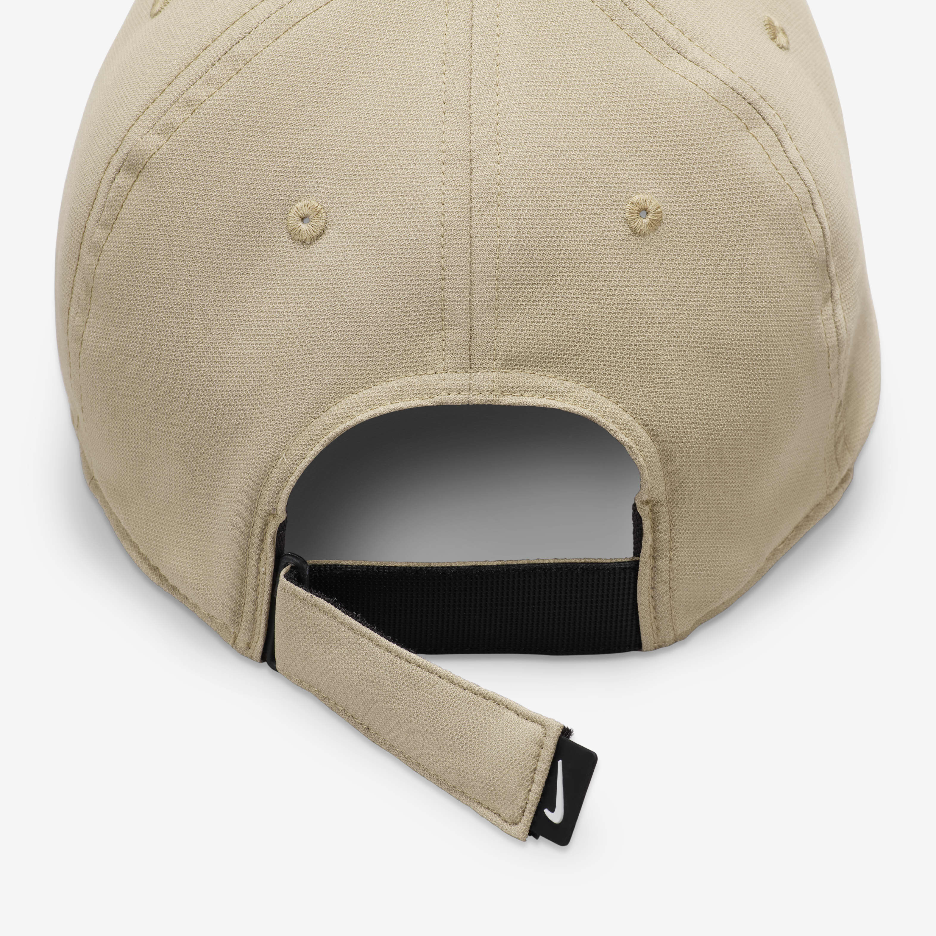 Buy Nike Dri-FIT Club Structured Swoosh Cap - Khaki/White