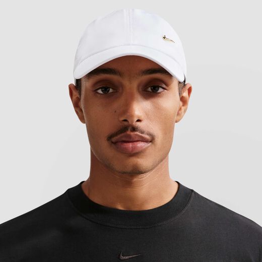 Hats, Visors & Headbands-Nike, Nike Dri-FIT Club, Unstructured Metal Swoosh Cap