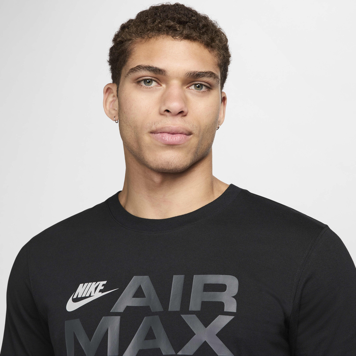 Buy Nike Sportswear Air Max Men's T-Shirt Black Nike UAE