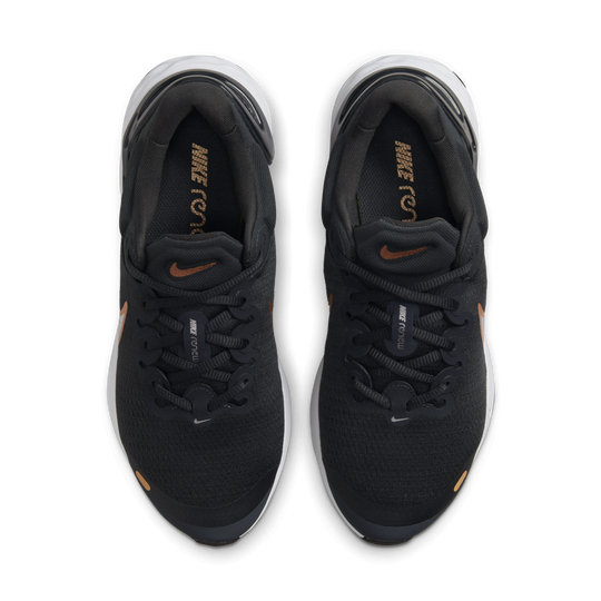 Odyssey react women's running sales shoes black / gold