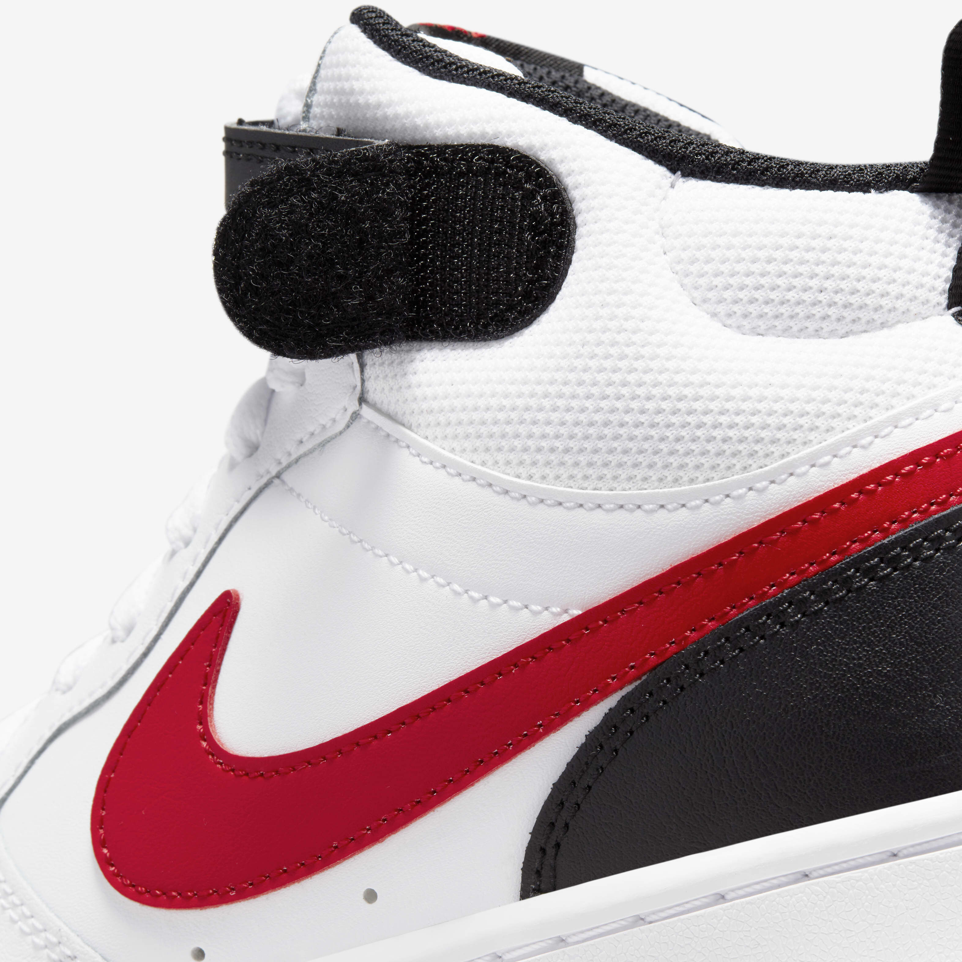 Nike court borough mid red and white deals
