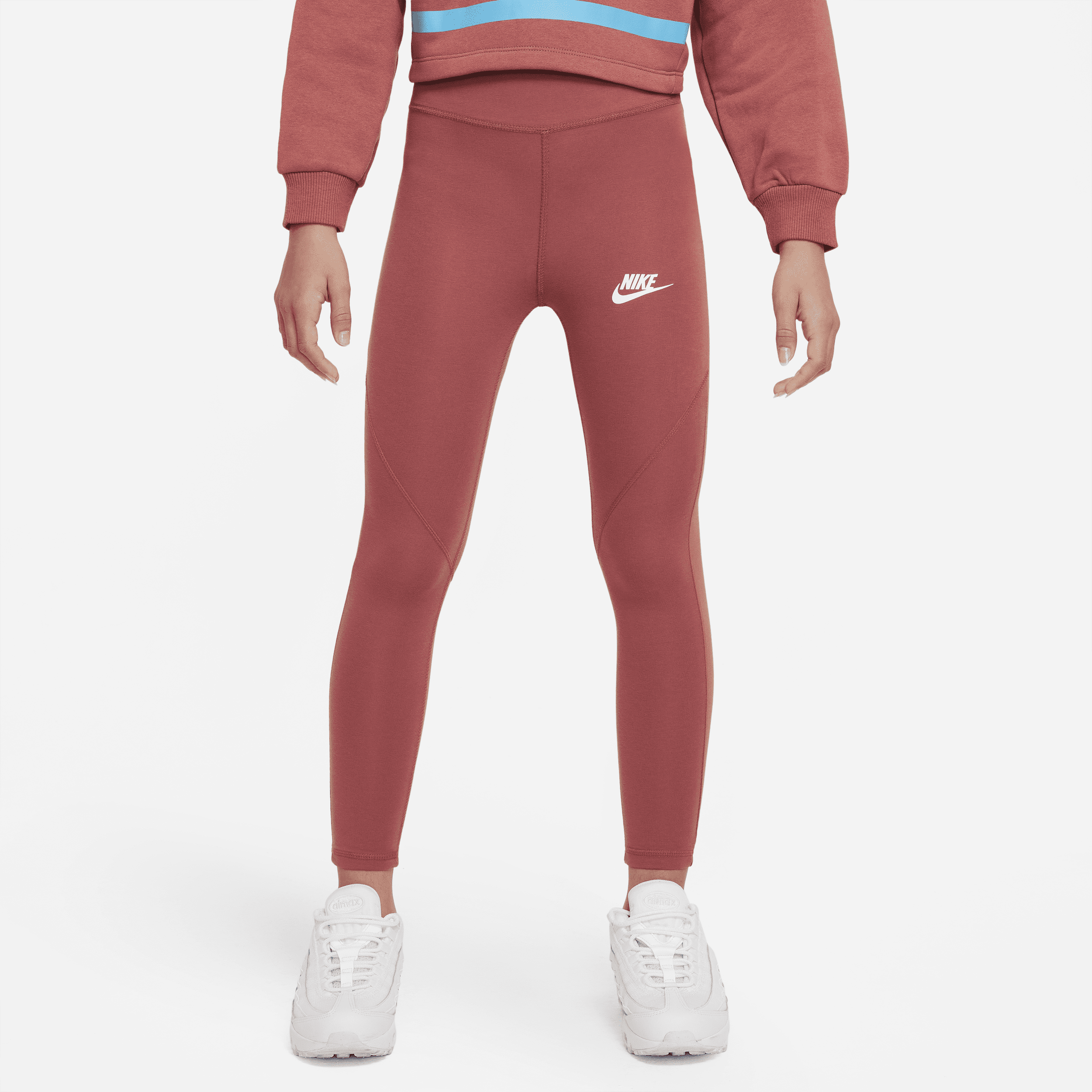 Nike air discount rose gold leggings