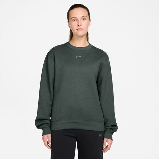 Lifestyle Hoodies & Sweatshirts-Nike, Nike Studio Fleece Medium Weight, Women's Crew-Neck Sweatshirt