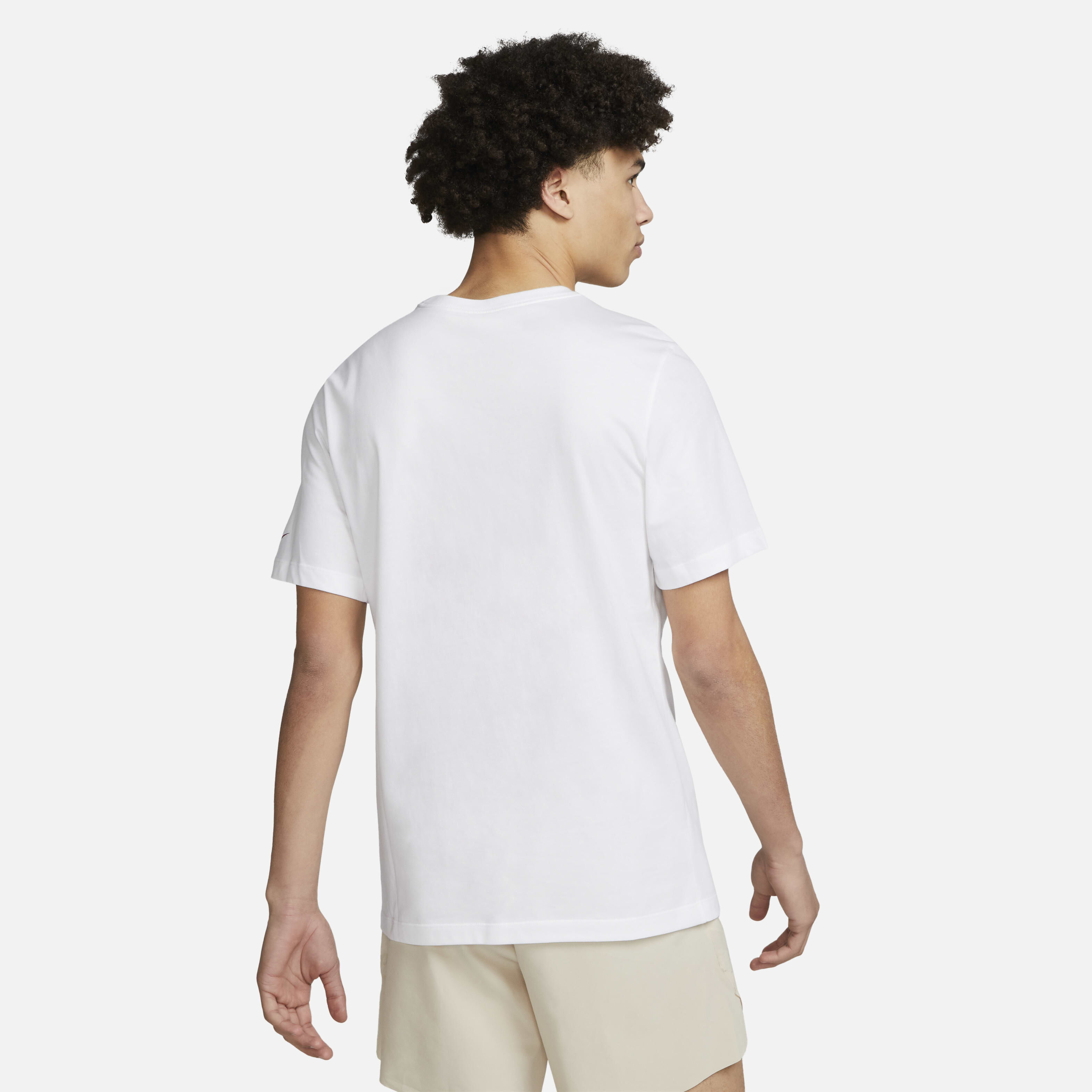 Buy Rafa Men s NikeCourt T Shirt White Nike UAE Official