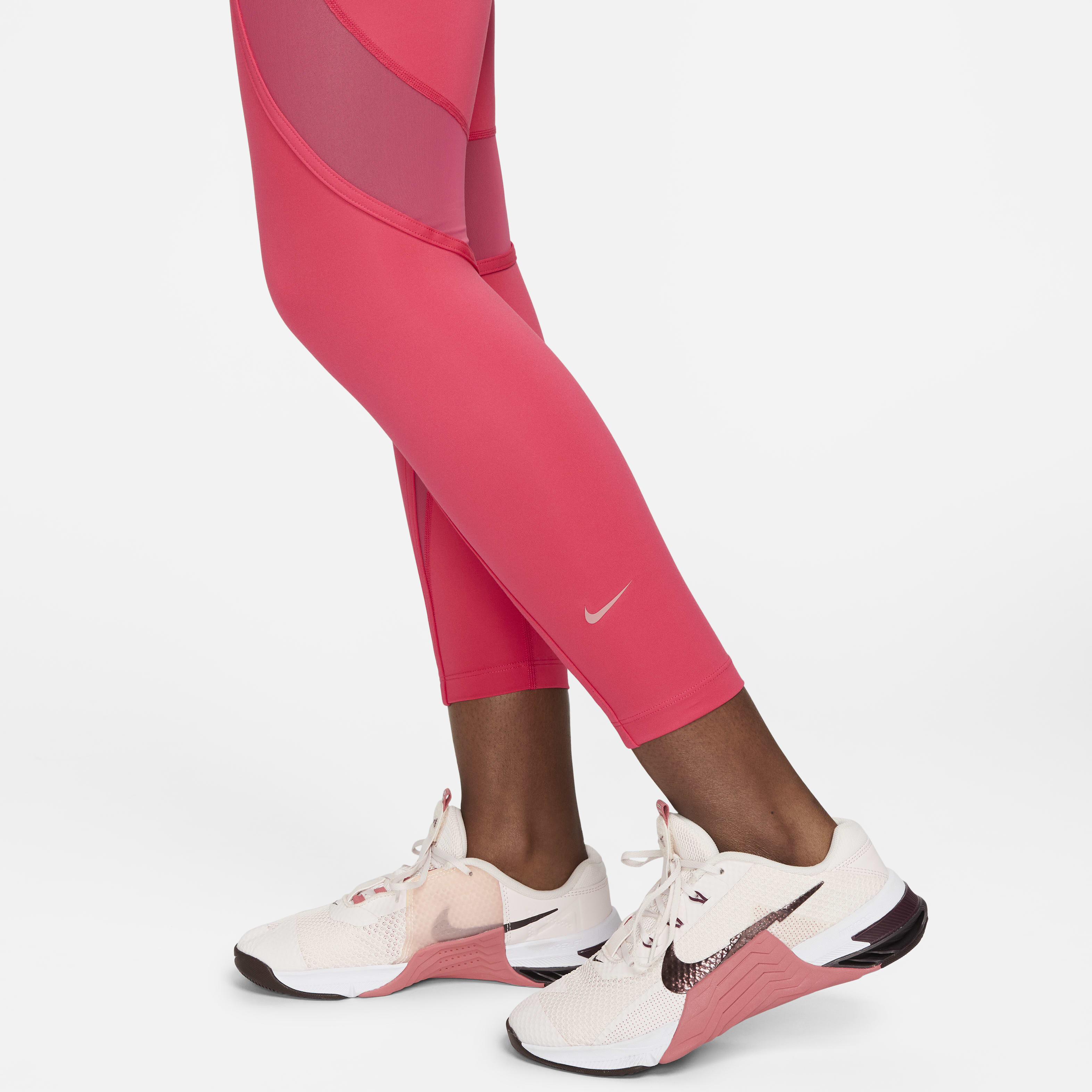 Buy Nike One Women s High Waisted 7 8 Mesh Panelled Leggings Nike UAE Official