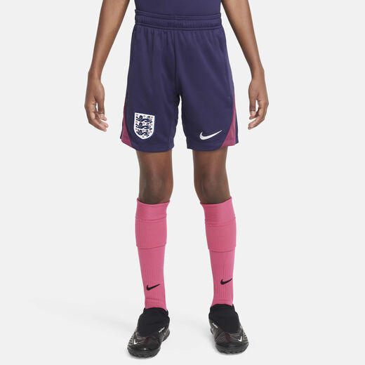 National Kits-Nike, England Strike, Older Kids' Nike Dri-FIT Football Knit Shorts