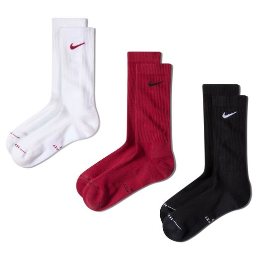 Socks-Nike, Nike Everyday Elevated, Crew Socks (3 Pairs)