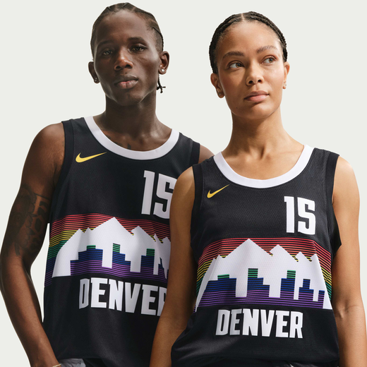 Nikola Jokić-نايكي, نيكولا يوكيتش دنفر ناغتس سيتي إديشن, تيشيرت نايكي ان بي ايه سوينجمان للرجال