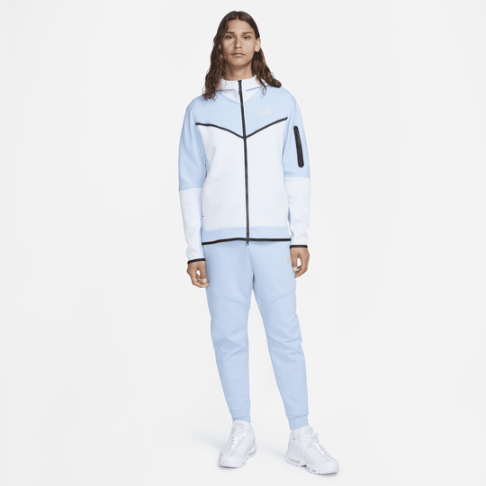 Nike sportswear tech discount fleece light blue