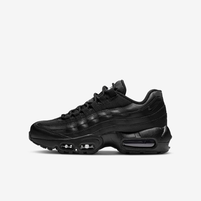 Buy Nike Air Max 95 Recraft Older Kids' Shoes Black/Black/White