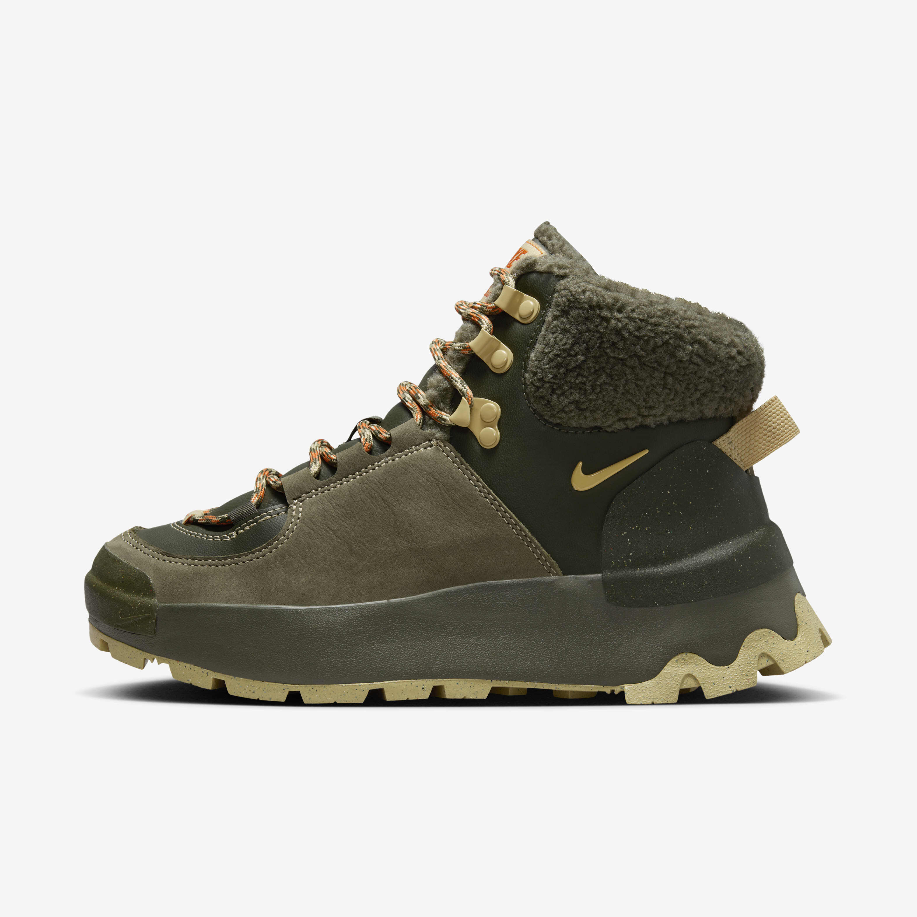 Buy Nike City Classic Premium Women s Waterproof Boot Cargo Khaki Medium Olive Campfire Orange Sesame Nike UAE Official