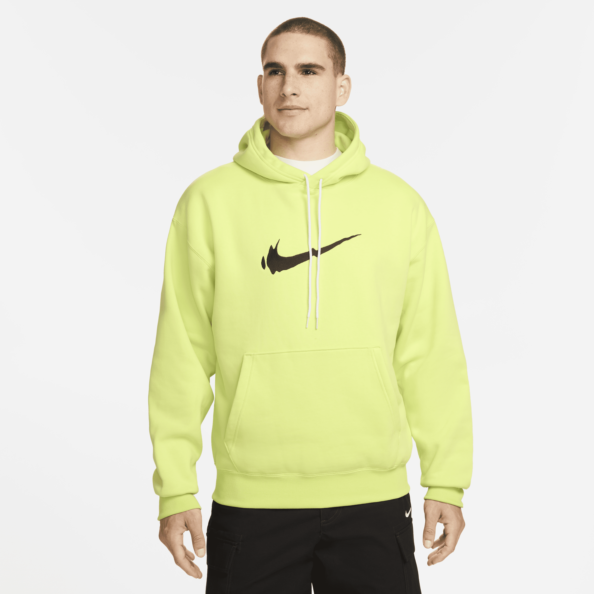 Yellow nike best sale fleece hoodie