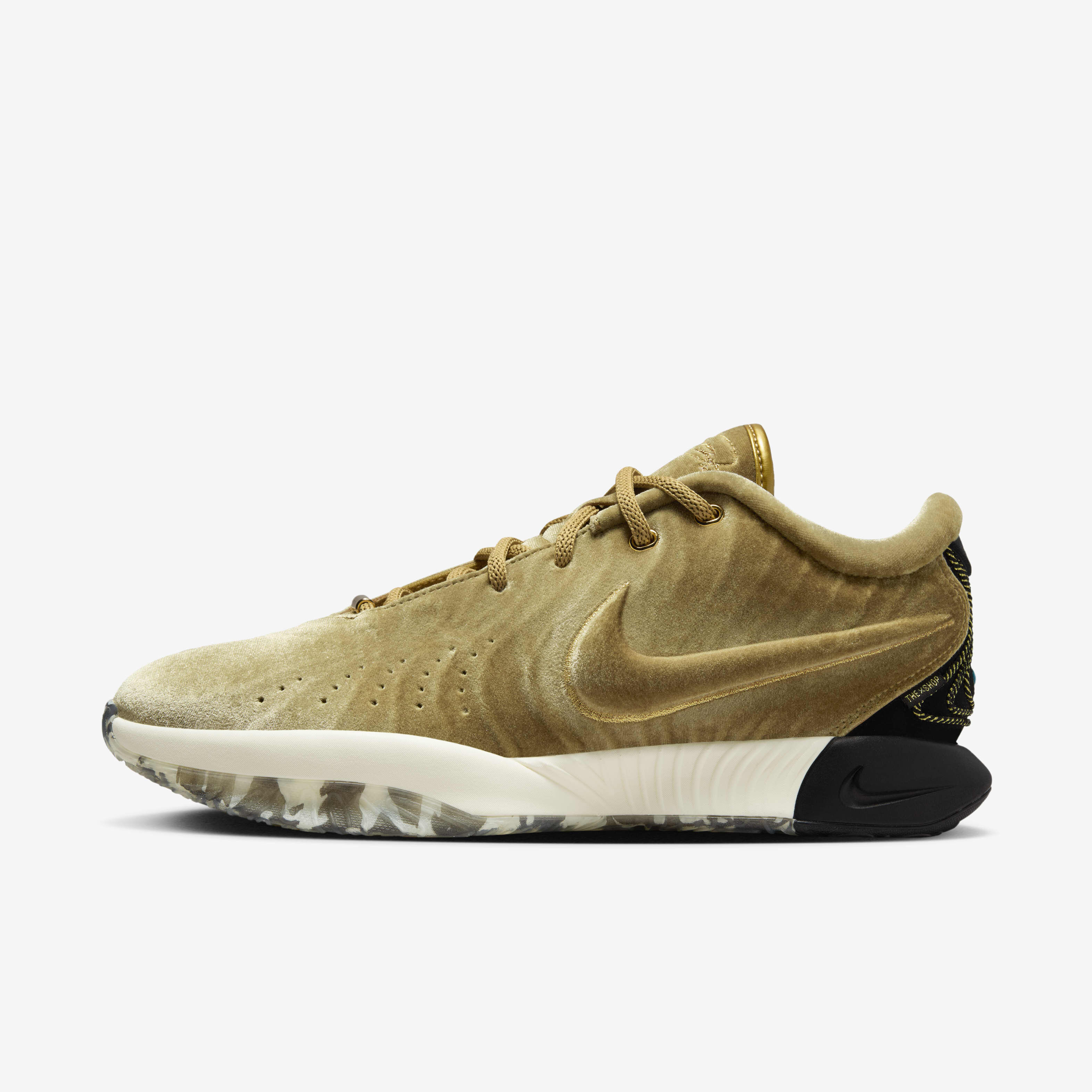 Buy LeBron XXI Basketball Shoes - Metallic Gold/Coconut  Milk/Aquamarine/Black | Nike UAE Official