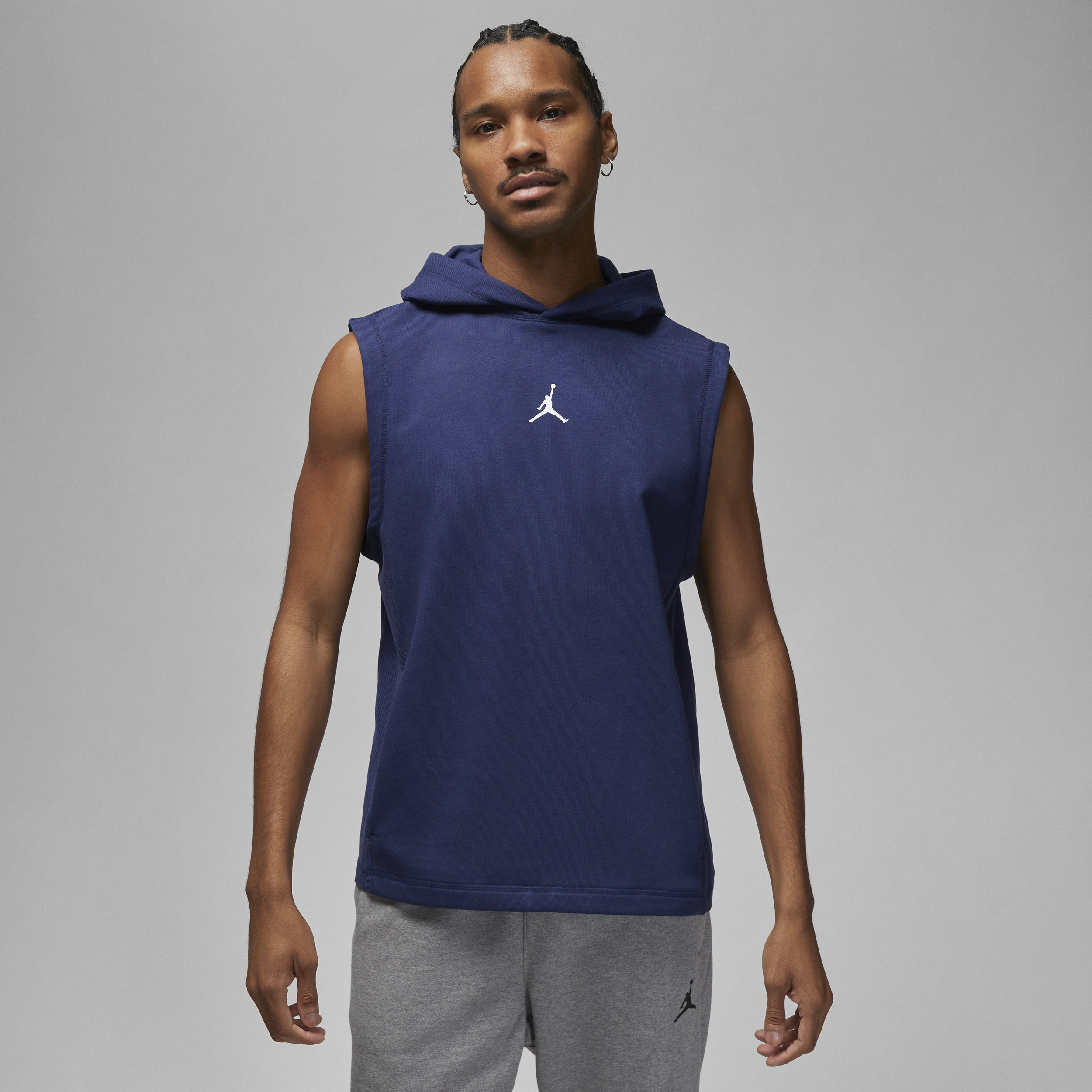 Nike men's dry sleeveless hoodie on sale