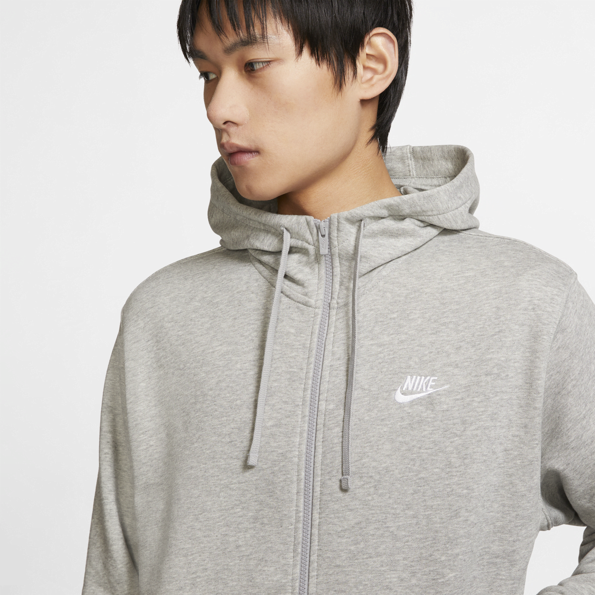 Shop Sportswear Club Men s Full Zip Hoodie Nike UAE