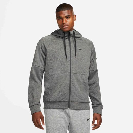 Training & Gym Hoodies & Sweatshirts-Nike, Nike Therma, Men's Therma-FIT Full-Zip Fitness Top
