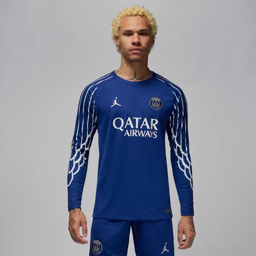 Football-JRDN, Paris Saint-Germain 2024/25 Stadium Fourth, Men's Jordan Dri-FIT Football Replica Long-Sleeve Shirt