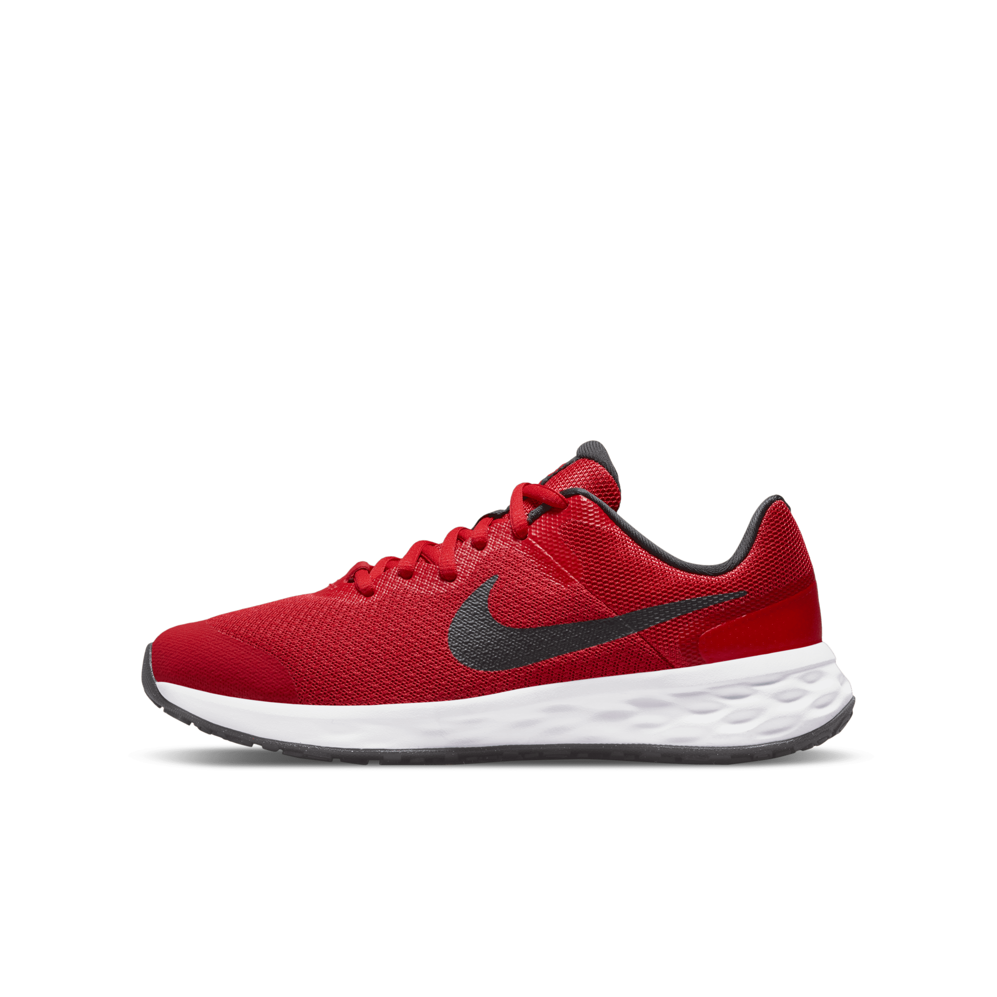 Red nike running shoes deals