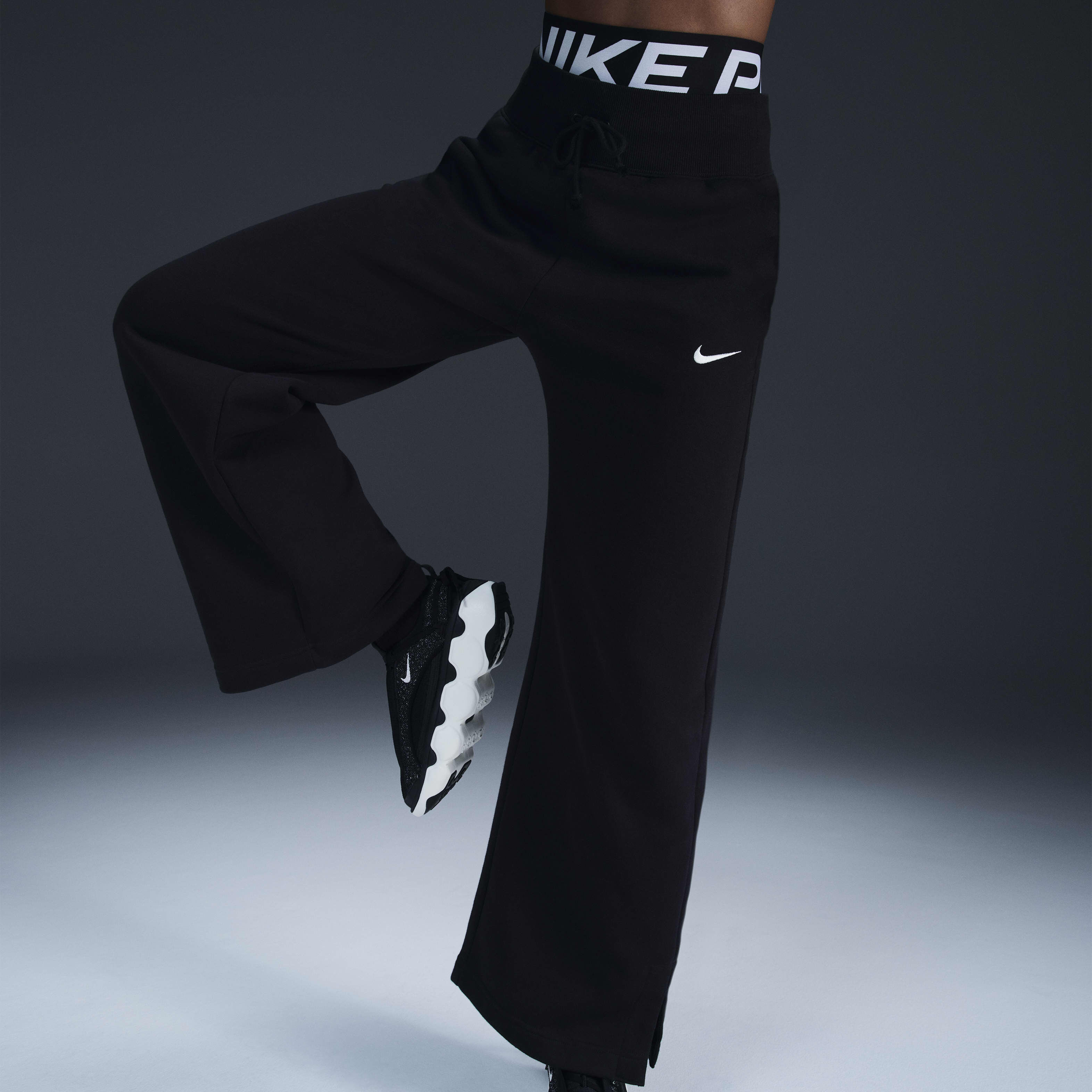 Nike mens tracksuit bottoms wide leg clearance