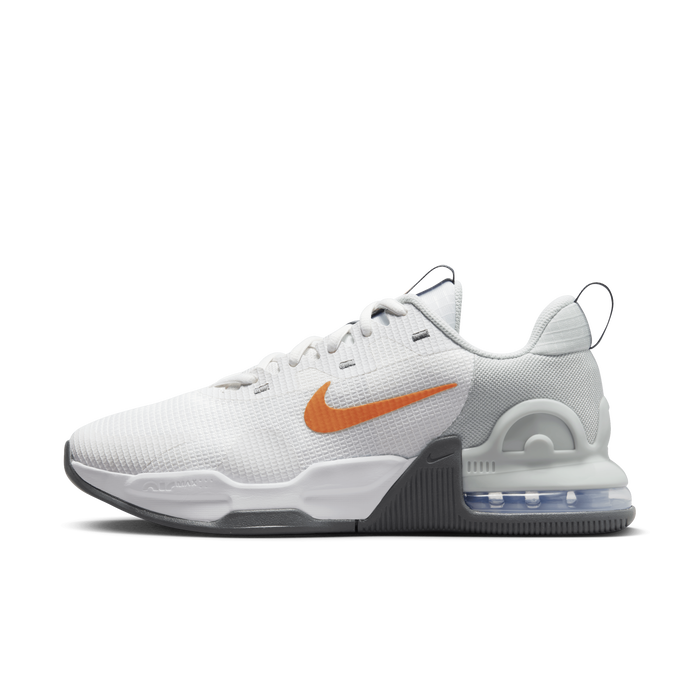 Orange nike top gym shoes