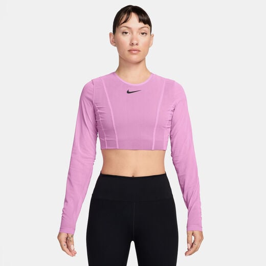 New In-Nike, NikeCourt Slam, Women's Long-Sleeve Cropped Tennis Top