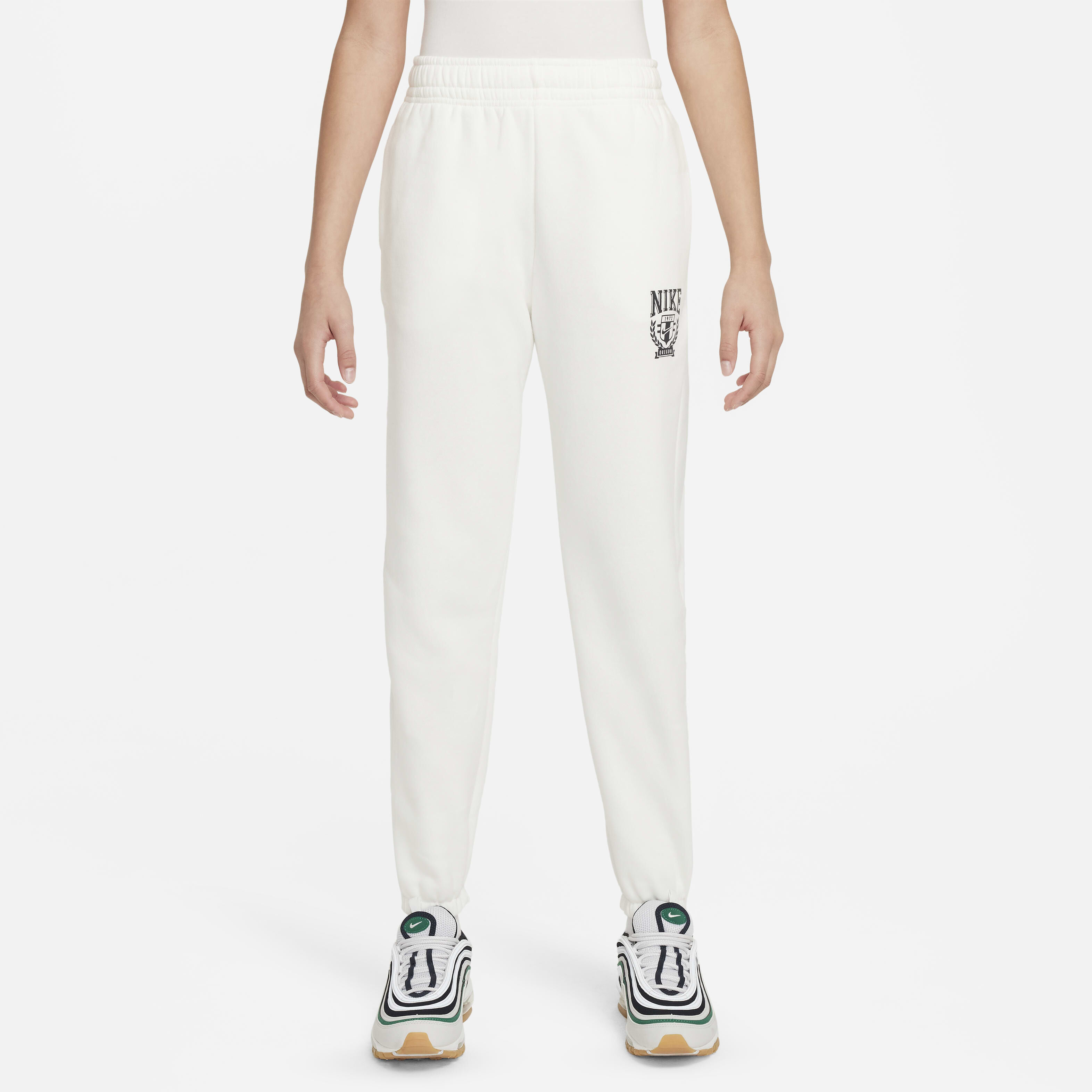 Buy Nike Sportswear Older Kids Girls Oversized Fleece Trousers Nike UAE Official