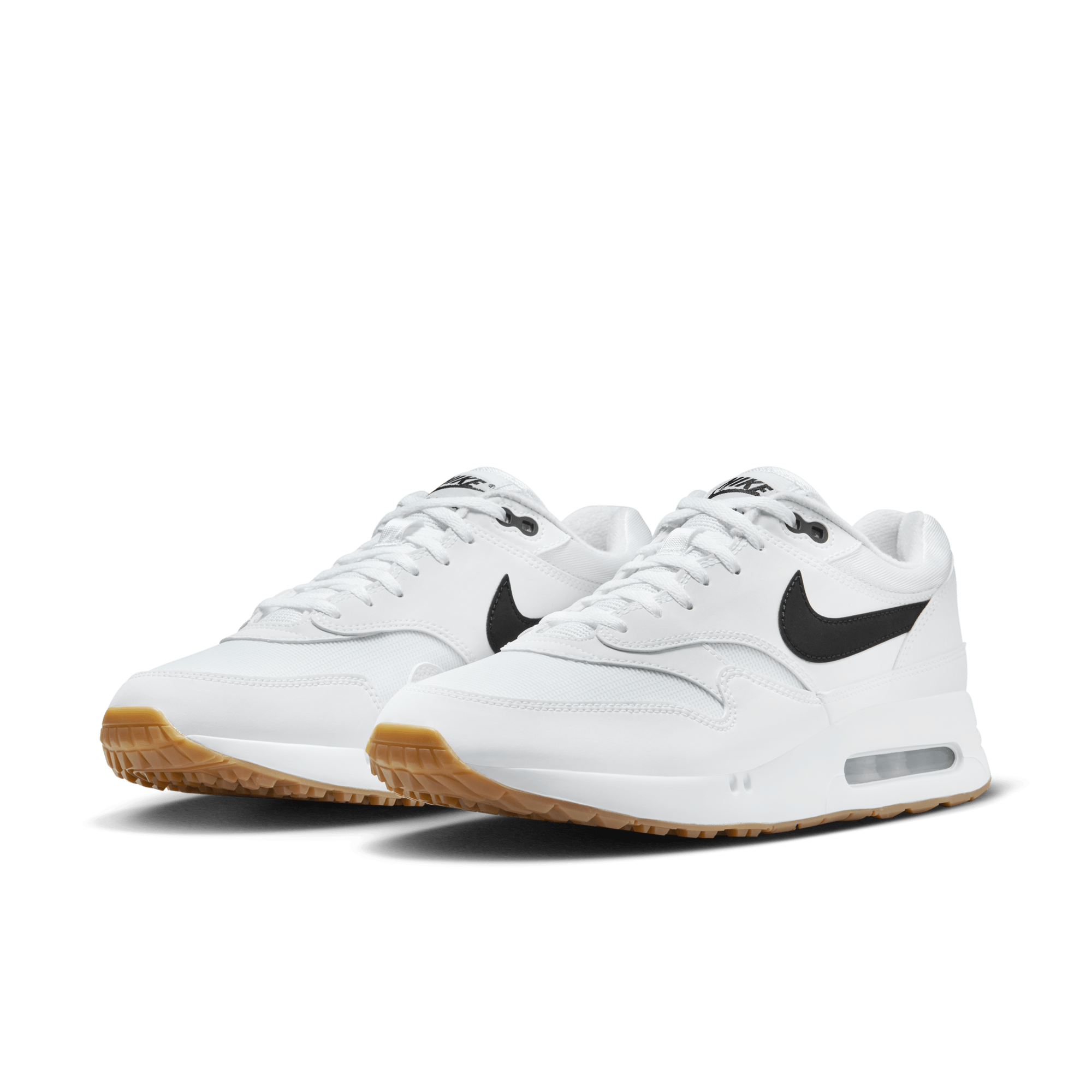 Nike air max hot sale 1 mens black gum