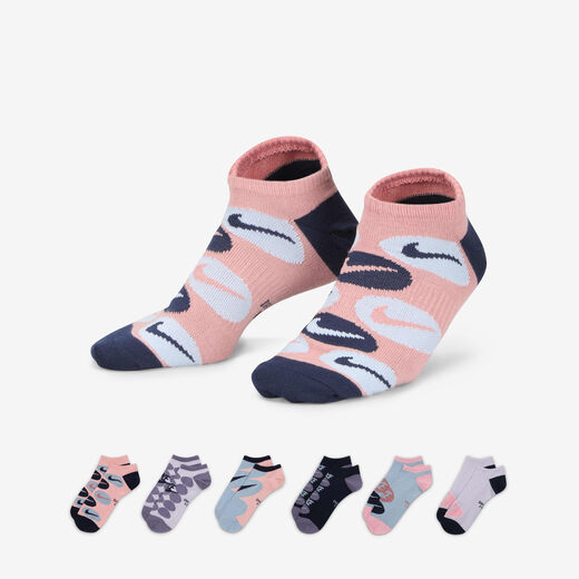 Women's No Show Socks Sale-Nike, Nike Everyday Lightweight, Training No-Show Socks (6 Pairs)