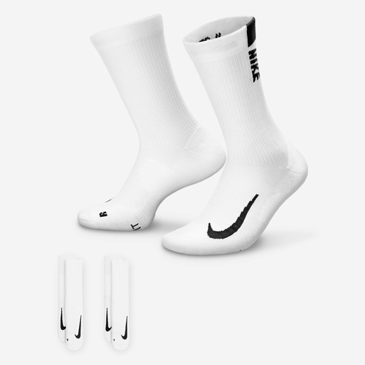 Accessories & Equipment-Nike, Nike Multiplier, Crew Socks (2 Pairs)